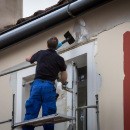 Peinture façade : modernisez l'aspect de votre façade avec une nouvelle couleur Fougeres